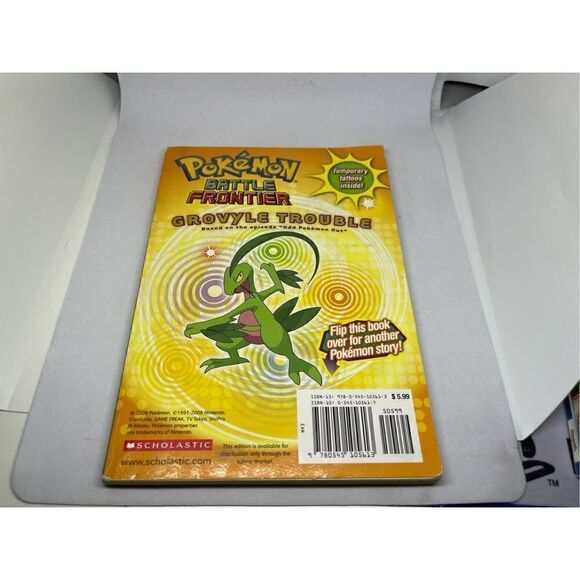 Pokemon Battle Frontier #4: Deoxys In Danger Grovyle Trouble - 0545005647 Paperb - Picture 2 of 2